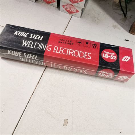 Jual Kawat Las LB 52 KOBE Steel 2 6 Mm LB52 Welding Electrodes LB 52 2