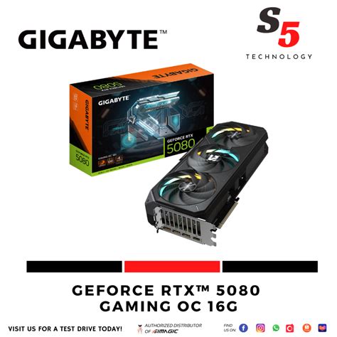 Gigabyte GeForce RTX 5080 GAMING OG 16G / rtx5080 gpu / rtx5080 ...