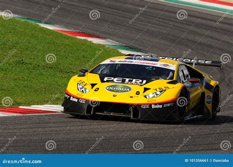 Circuit De Mugello Italie Octobre Lamborghini Huracan De