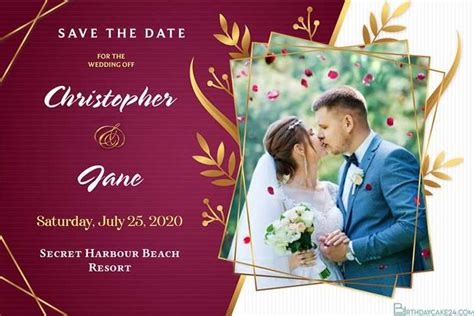 Make Your Own Custom Wedding Invitations Cards Wedding Card Maker