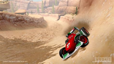 Disney Infinity Screens And Video Show The Cars Play Set Vg