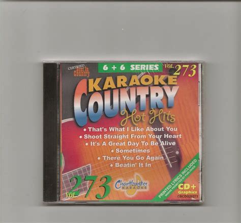 Karaoke Chartbuster Cd G Hot Country Hits Cbcdg Vol Disc Ebay