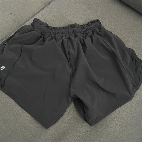 The Perfect Black Lululemon Shorts Lululemon Depop