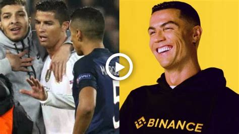 Video A Fan Hugs Cristiano Ronaldo During The Psg Real Madrid Match