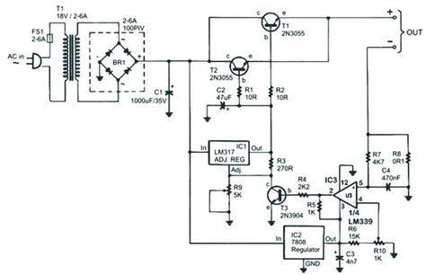 V Smps Battery Charger Circuit Diagram Club Car Precedent