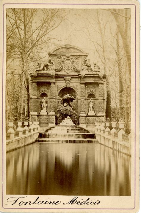 France Paris la fontaine Médicis jardin du Luxembourg by