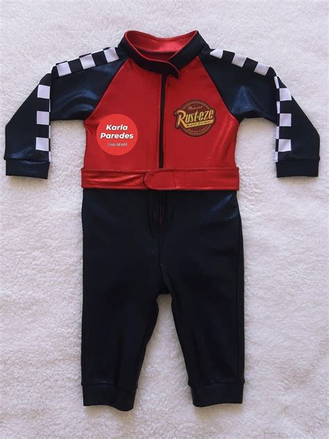 Traje Overol Disfraz Piloto Carreras F Rmula Cars Rayo Mc Queen Hot Wheels Ferrari Ford Red Line