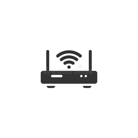 Symbole De Signe D Ic Ne De Vecteur De Modem Illustration Stock