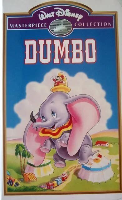 Dumbo Vhs Walt Disney Tui Clapet Classique Diamant Noir Eur