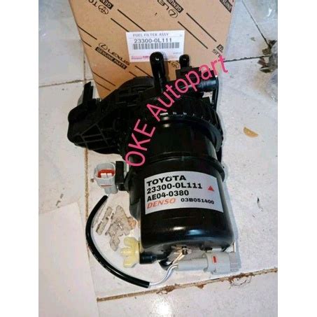 Jual Fuel Filter Assy Pompa Solar Komplit Toyota Innova Reborn Fortuner