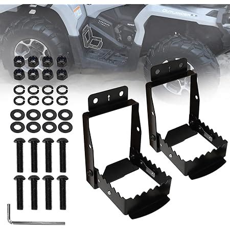 Amazon Pairs ATV Foot Rests For 4 Wheeler Rear Passenger Foot Pegs