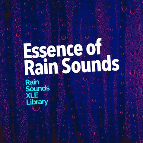 Essence Of Rain Sounds Album De Rain Sounds Xle Library Spotify