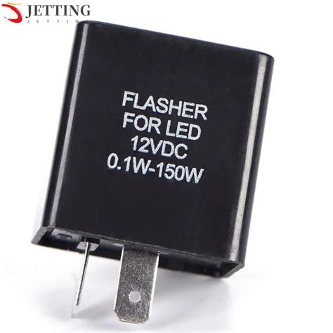 2pin Car Motorcycle Led Flasher Relay 12v Universal Electronic