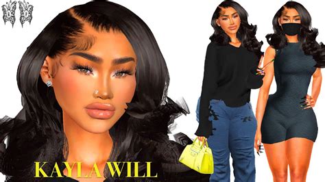 Sims 4 Cas Kayla Will Sim Download Best Blackurban Sims 4 Cc