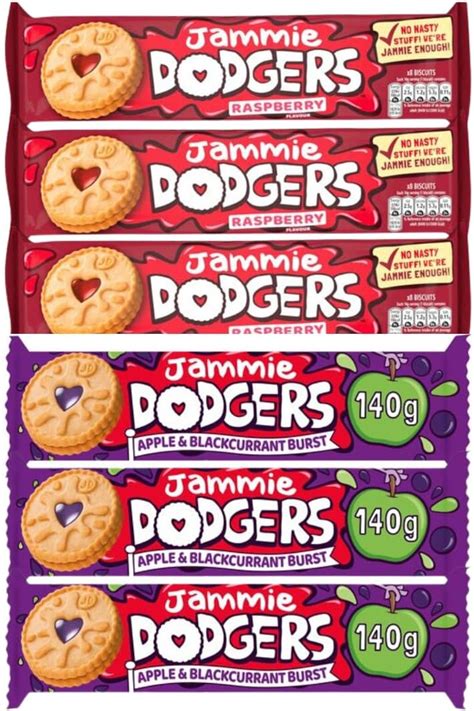 Jammie Dodgers Jam 140g X3 With Jammie Dodgers Apple And Blackcurrant