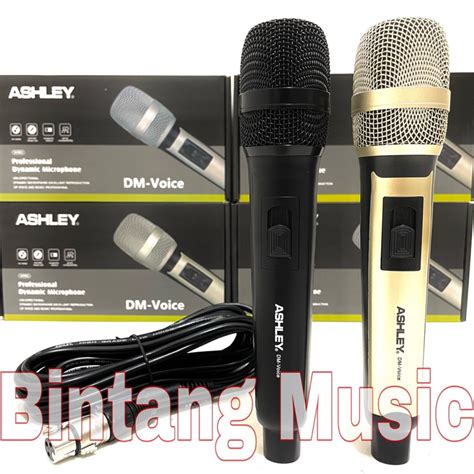 Jual Mic Kabel Ashley Dm Voice Original Ashley Dmvoice Shopee Indonesia