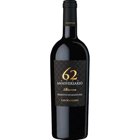 San Marzano Anniversario Primitivo Di Manduria Riserva Total Wine