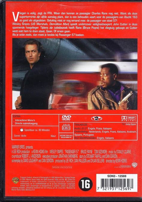 Passenger 57 S Dvd Nl Dvd Bruce Payne Dvd S Bol