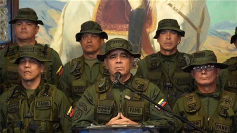 Ministro De Defensa Venezolano Denunció “golpe De Estado Fascista” Tras