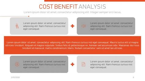 Cost Benefit Analysis Powerpoint Free Powerpoint Template