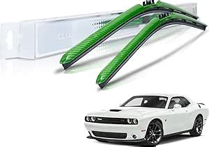 Amazon Clix Wipers Dodge Challenger 22 22 Green Windshield