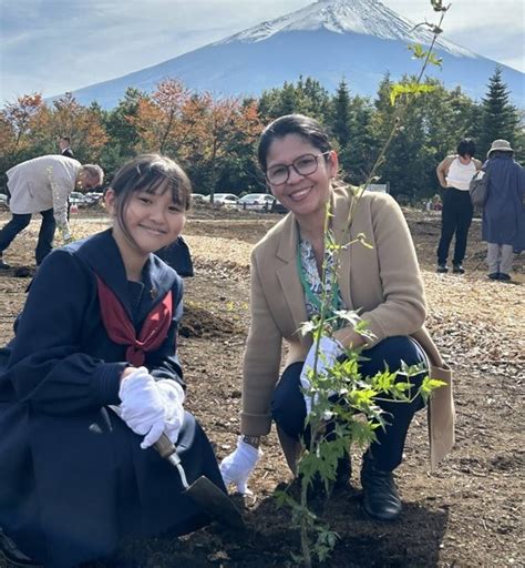 Nicaragua Presente En Lanzamiento Del Bosque Mundial Yamanashi