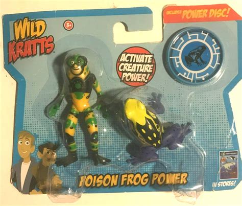 Wild Kratts Toys - 2 Pack Creature Power Action Figure Set - Poison ...