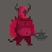 Hell Demon - Animated Pixelart Character by sarbash