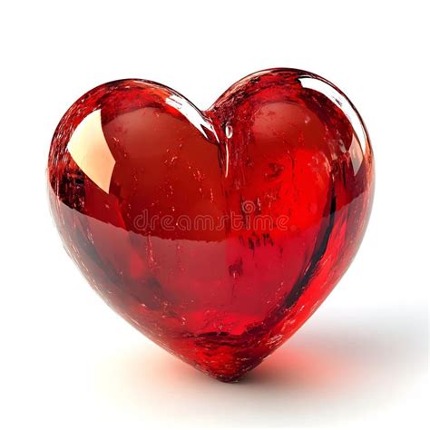 Red Heart The Symbol Of Passion And Love