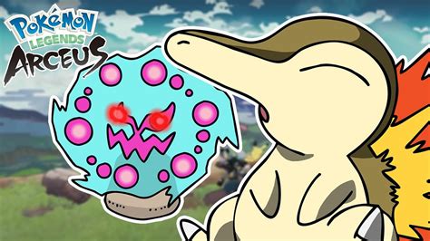 LIVE SHINY ALPHA SPIRITOMB And DANG CYNDAQUIL HUNT Pokemon Legends