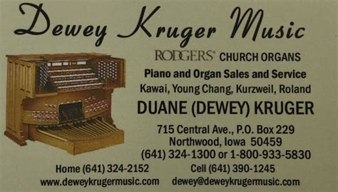 News Dewey Kruger Music