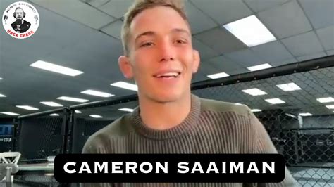 Catch Up With Cameron Saaiman UFC 290 Injuries Cody Garbrandt