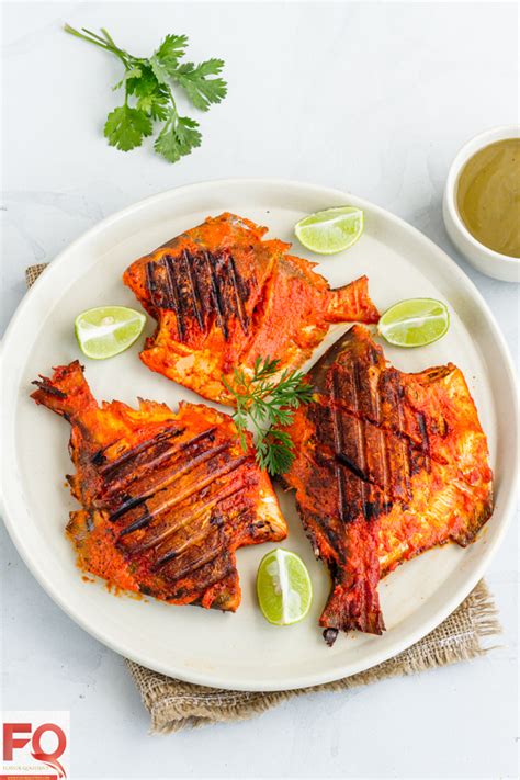 Tandoori Pomfret Classic Tandoori Fish Recipe Flavor Quotient