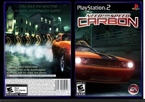 Need For Speed Carbon Playstation 2 Box Art Cover By Milkyoreo27