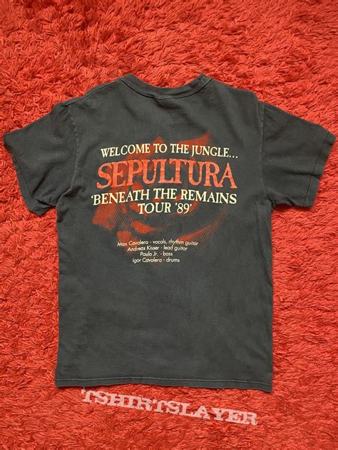 Sepultura 1989 Shirt Tshirtslayer Tshirt And Battlejacket Gallery