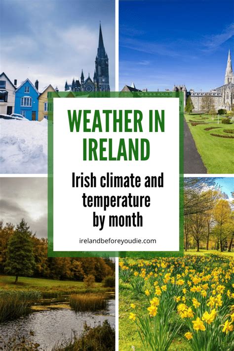 WEATHER in IRELAND by month: the Irish climate & temperature