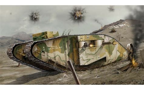 WW1 Tank Model Kits