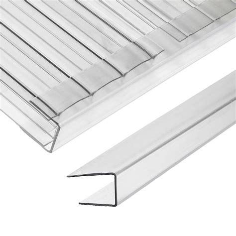 Clear H Section Joining Strip For Polycarbonate Roofing Sheets