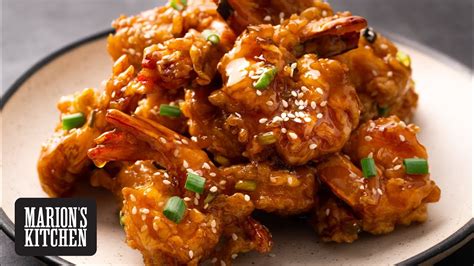 Chinese Honey Prawns Marion S Kitchen Youtube