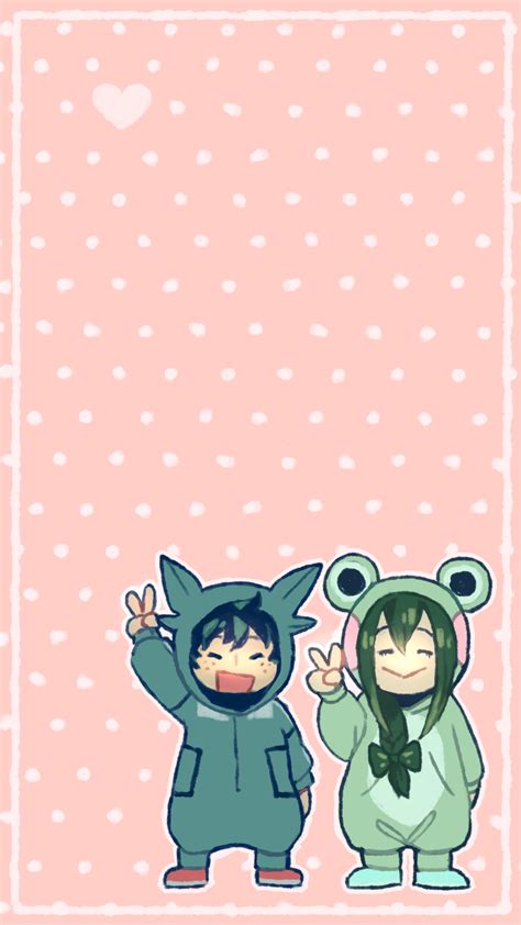 Mha Cute Wallpapers Wallpaper Cave