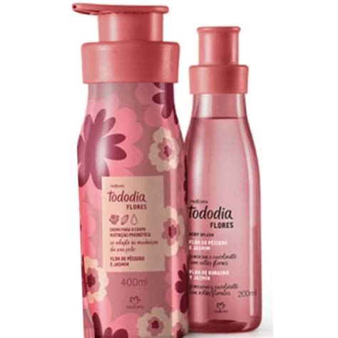 Body Splash Natura Flor De Pessego E Jasmim - LANÇAMENTO NATURA TODODIA FLOR DE PÊSSEGO E JASMIM HIDRATANTE OU BODY ...