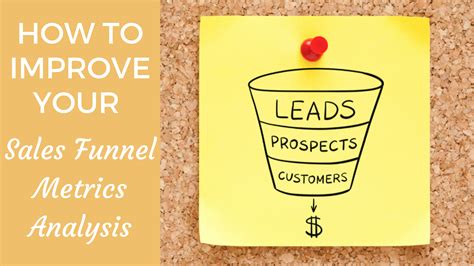 How To Improve Your Sales Funnel Metrics Analysis