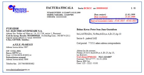 Cod Eneltel Pe Factura Index Autocitit La Electrica Furnizare
