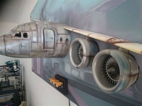 airplane wall art 3D model | CGTrader