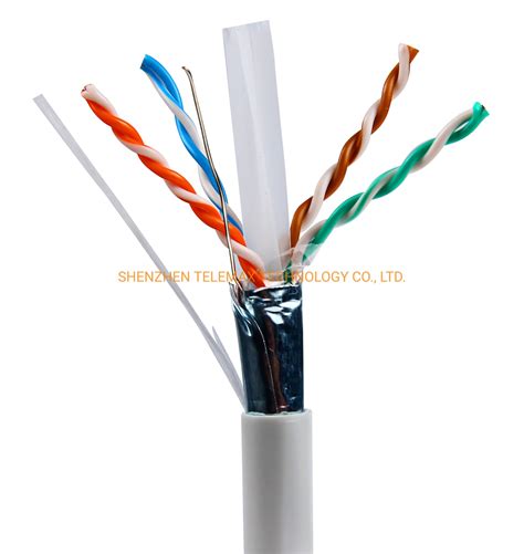 Leading Manufacturer Cables Cat 6A LAN Cable FTP SFTP 23AWG 100 Copper