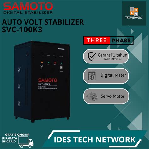 Jual Stavolt Stabilizer Digital Samoto 100KVA3 Three Phase Shopee