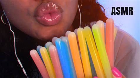 Asmr Nik L Nips Candy Wax Sticks N0ms And Smacking 👄 Youtube