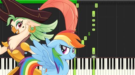 My Little Pony The Movie Time To Be Awesome Piano Tutorial