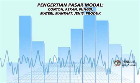 Pengertian Pasar Modal Contoh Peran Fungsi Materi Manfaat Jenis