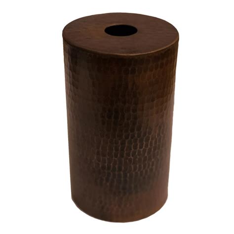 Premier Copper Products 1 Light Hammered Copper Cylinder Pendant Shade In Oil Rubbed Bronze Sh